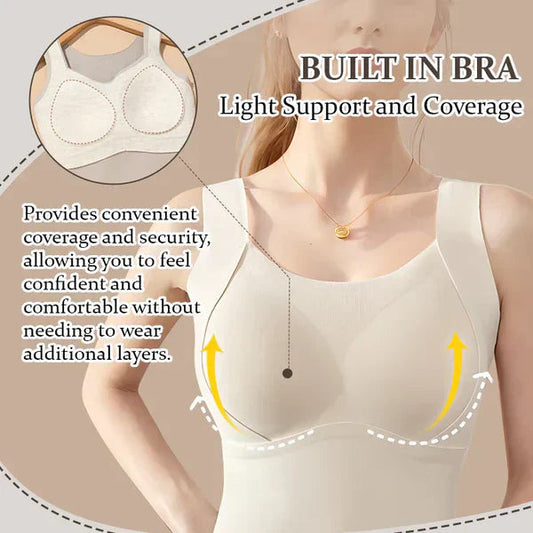 💖Black Friday Big Sale 50% OFF🌹[Women’s Gift] Women's Thermal Tank Tops With Built-in Bra