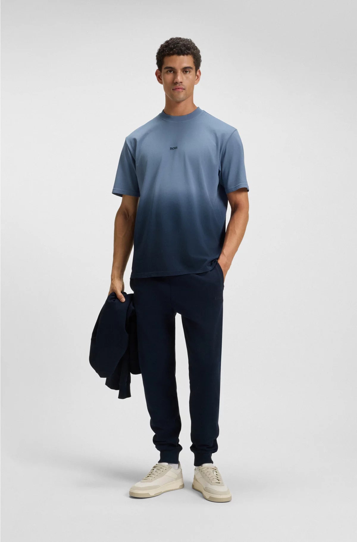 COTTON-JERSEY T-SHIRT WITH DEGRADE EFFECT